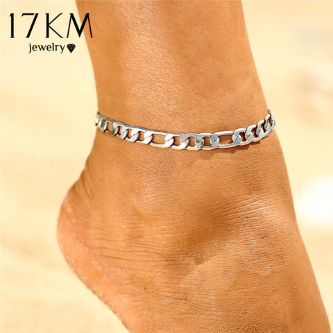 17KM 2017 New Glold Color Sequins Anklet - RaysJewelry&more