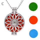 3pcs Chain Pads Round Antique Vintage Aromatherapy Lockets - RaysJewelry&more