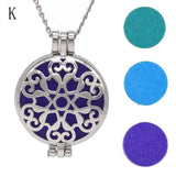 3pcs Chain Pads Round Antique Vintage Aromatherapy Lockets - RaysJewelry&more