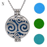 3pcs Chain Pads Round Antique Vintage Aromatherapy Lockets - RaysJewelry&more