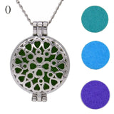 3pcs Chain Pads Round Antique Vintage Aromatherapy Lockets - RaysJewelry&more