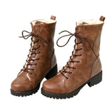 HEE GRAND Women Snow Boots Winter Warm Shoes Fashion Ankle Boots with Thick Plush Inside Woman's Boots size 35-42 XWX6040 - RaysJewelry&more