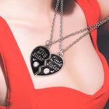 Big/Little Sister Chain Necklace Pendant Friends Lover Gift Valentine's Day - RaysJewelry&more