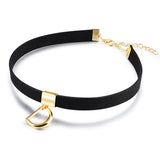 Choker Necklace Stretch Velvet Classic Gothic Tattoo Flannel Choker - RaysJewelry&more
