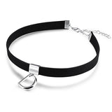 Choker Necklace Stretch Velvet Classic Gothic Tattoo Flannel Choker - RaysJewelry&more