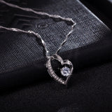 Fashion Beautiful Womens Heart Pendant Necklace Jewelry Chain PP - RaysJewelry&more