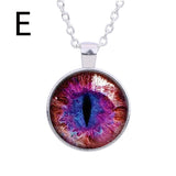 Hot Dreamy Crystal Ball Star Long Glass Retro Pattern Pendant Necklace Jewelry A - RaysJewelry&more