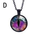 Hot Dreamy Crystal Ball Star Long Glass Retro Pattern Pendant Necklace Jewelry A - RaysJewelry&more