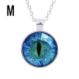 Hot Dreamy Crystal Ball Star Long Glass Retro Pattern Pendant Necklace Jewelry A - RaysJewelry&more