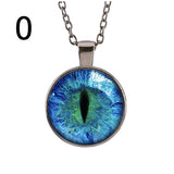 Hot Dreamy Crystal Ball Star Long Glass Retro Pattern Pendant Necklace Jewelry A - RaysJewelry&more
