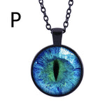 Hot Dreamy Crystal Ball Star Long Glass Retro Pattern Pendant Necklace Jewelry A - RaysJewelry&more
