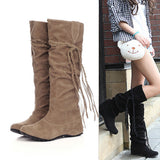 Women Heighten Platforms Thigh High Tessals Boots Motorcycle Shoes - RaysJewelry&more