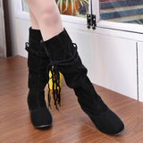Women Heighten Platforms Thigh High Tessals Boots Motorcycle Shoes - RaysJewelry&more