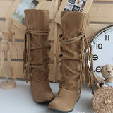 Women Heighten Platforms Thigh High Tessals Boots Motorcycle Shoes - RaysJewelry&more