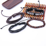 Fashion Women Multilayer Handmade Bangle Handmade Bracelets Leather Cool - RaysJewelry&more