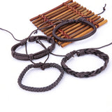 Fashion Women Multilayer Handmade Bangle Handmade Bracelets Leather Cool - RaysJewelry&more
