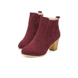 Autumn Winter Boots With High Heels Boots Shoes Martin Boots Women Ankle - RaysJewelry&more