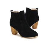 Autumn Winter Boots With High Heels Boots Shoes Martin Boots Women Ankle - RaysJewelry&more