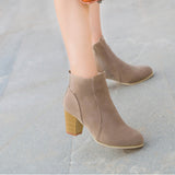 Autumn Winter Boots With High Heels Boots Shoes Martin Boots Women Ankle - RaysJewelry&more