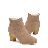 Autumn Winter Boots With High Heels Boots Shoes Martin Boots Women Ankle - RaysJewelry&more