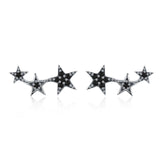 BAMOER Authentic 925 Sterling Silver Sparkling Earrings - RaysJewelry&more