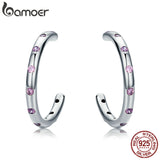 BAMOER Hot Sale 100% 925 Sterling Silver Earrings - RaysJewelry&more